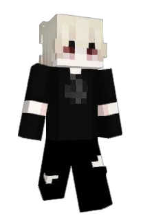 Front of Morfinee's skin