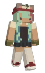 Slim Minecraft skin