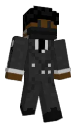 Olanqua's Minecraft skin wearing the Yearn cape