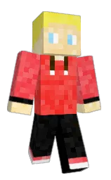 cod gray and sunset orange Minecraft skin — Classic model