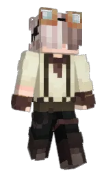ratphony's Minecraft skin wearing the Vanilla cape