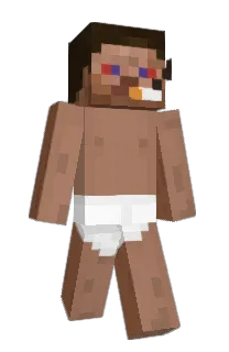 Front of NumberSword's skin