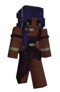 Front of LadyxMauve's skin