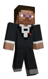 OhLogic's Minecraft skin wearing the Migrator cape