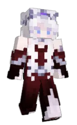 selago and whisper Minecraft skin — Slim model