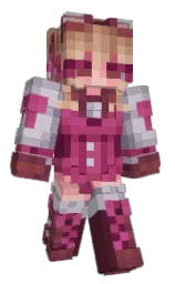 wine berry and mobster Minecraft skin — Classic model — first worn by mellohisea