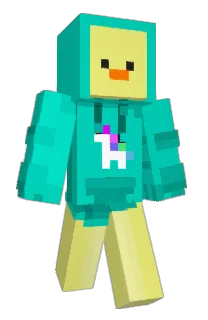 Front of KingForAReason's skin