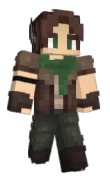 Sharkbait_27's Minecraft skin wearing the Pan cape