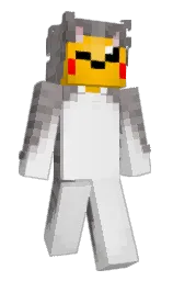 mohtele's Minecraft skin wearing the Twisted cape