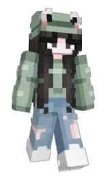 norway and spanish green Minecraft skin — Slim model — first worn by AdriannaHearts