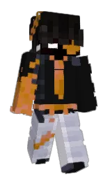 IamNoTriX's Minecraft skin wearing the Minecraft Experience cape