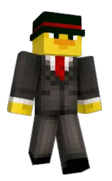 deep fir and ripe lemon Minecraft skin — Classic model — first worn by TheDuckEye