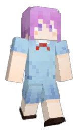 AnEgirl's Minecraft skin wearing the Migrator cape