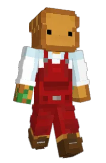 Front of Krumbld's skin