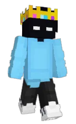 WhiteStreq01's Minecraft skin wearing the Hero cape
