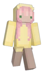 AstroZombi's Minecraft skin wearing the Pan cape