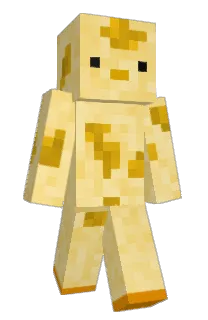 Front of piipio's skin