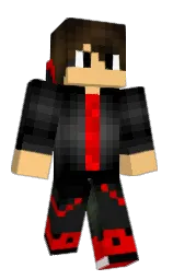 black and rajah Minecraft skin — Classic model