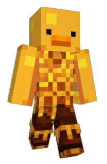 Front of Spruffer's skin