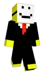 black and broom Minecraft skin — Classic model