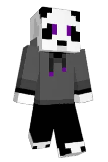 aKillerPanda Minecraft avatar full body