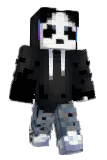 aRealGrumpyPanda Minecraft avatar full body