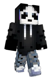 aRealGrumpyPanda Minecraft avatar full body