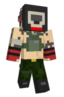 aSilverHand Minecraft avatar full body