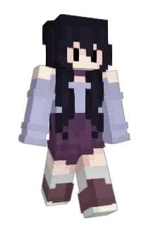 aVelvet Minecraft avatar full body
