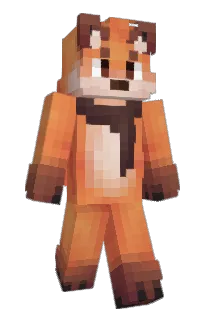 Front of fwry's skin