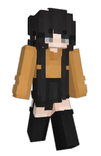 Melania's Minecraft skin