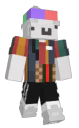 NelllGOD's Minecraft skin wearing the 15th Anniversary cape