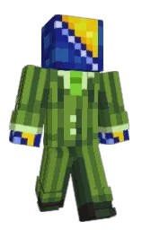 sushi and chalet green Minecraft skin — Classic model — first worn by Wah0o