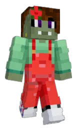 red orange and de york Minecraft skin — Classic model — first worn by QueenWillow69