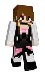 cod gray and cioccolato Minecraft skin — Slim model — first worn by Lucia_cupi