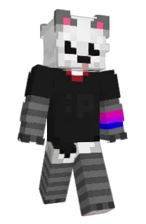 Front of 0fei's skin