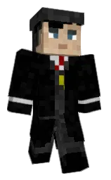 Kosovoso's Minecraft skin wearing the 15th Anniversary cape