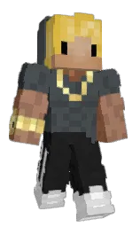 Streaked's Minecraft skin wearing the Crafter cape