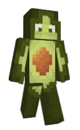 Maxvocado's Minecraft skin wearing the Migrator cape