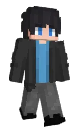 Bruegy's Minecraft skin wearing the Aurora cape