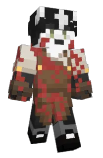 Front of ParadiseBear's skin