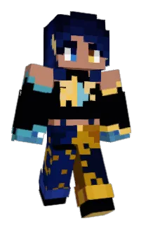 Front of AstralArcana's skin