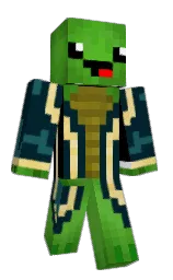 daintree and black Minecraft skin — Classic model — first worn by Turtlez113