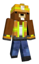 Madazzle's Minecraft skin wearing the Migrator cape