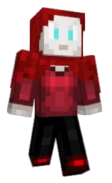 LadyWinterWolf's Minecraft skin wearing the Migrator cape