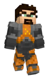 Front of Minecraft skin