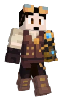 Front of SpyFish's skin