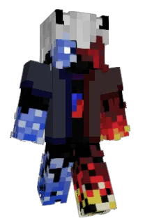 Front of Trenega's skin