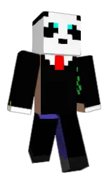 gondola and white Minecraft skin — Classic model