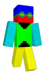 ISpitWhenICough's Minecraft skin wearing the Migrator cape